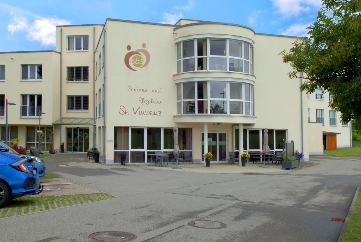 Seniorenbetreuung und Pflegeheim St.Vinzenz in Scheidegg von aussen